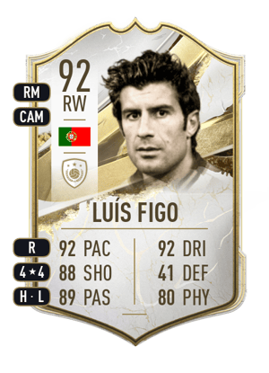 Luís Figo - 92 - Icon
