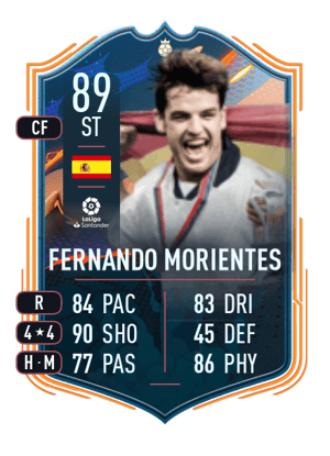 Fernando Morientes - 89 - FUT Heroes