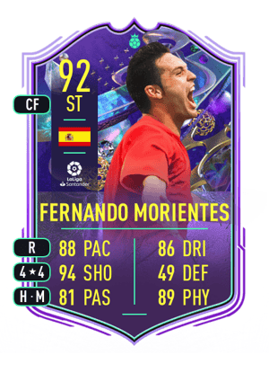 Fernando Morientes - 92 - FANTASY FUT HEROES