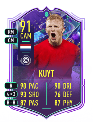Kuyt - 91 - FANTASY FUT HEROES