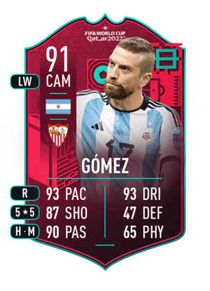 Gómez - 91 - FIFA WC Path To Glory