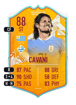 Cavani - 88 - World Cup Stories