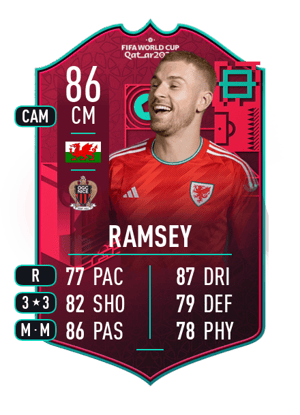 Ramsey - 86 - FIFA WC Path To Glory