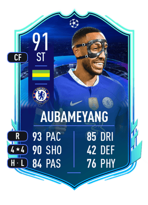 Aubameyang - 91 - UCL Road to the Knockouts