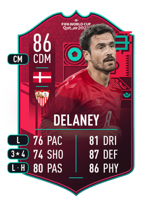 Delaney - 86 - FIFA WC Path To Glory