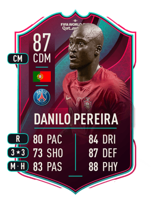 Danilo Pereira - 87 - World Cup Star