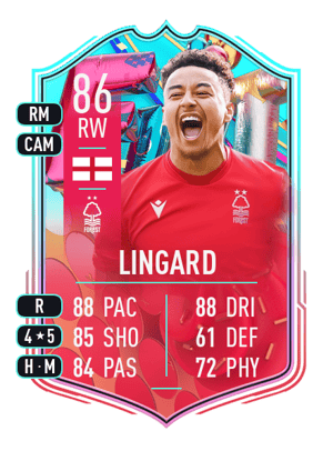 Lingard - 86 - FUT Birthday
