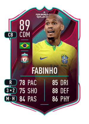 Fabinho - 89 - World Cup Star