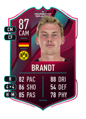Brandt - 87 - World Cup Star