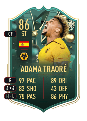 Adama Traoré - 86 - WINTER WILDCARDS