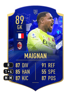 Maignan - 89 - TOTY HONOURABLE MENTIONS