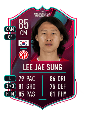 Lee Jae Sung - 85 - World Cup Star