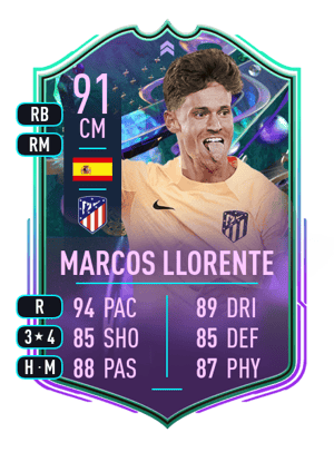 Marcos Llorente - 91 - FANTASY FUT