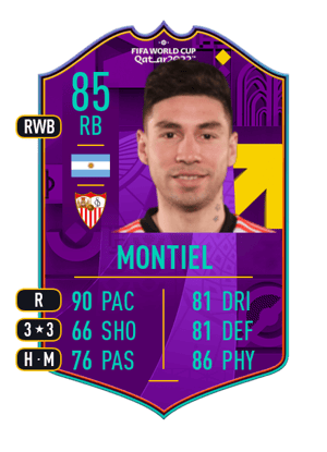Montiel - 85 - Road to World Cup