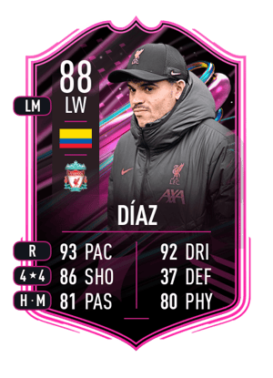 Díaz - 88 - FUT Ballers