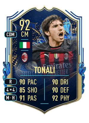 Tonali - 92 - Team of the Season