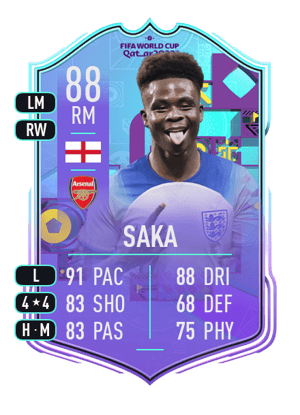 Saka - 88 - World Cup Phenoms
