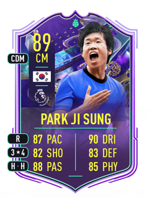 Park Ji Sung - 89 - FANTASY FUT HEROES