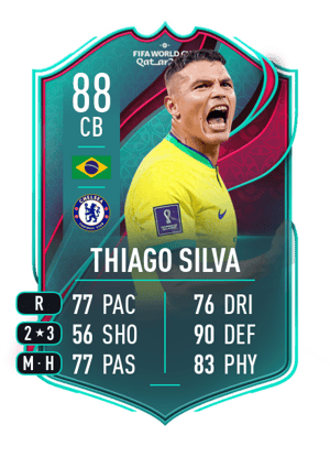 Thiago Silva - 88 - World Cup Team of the Tournament