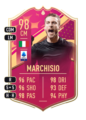 Marchisio - 98 - FUTTIES Heroes