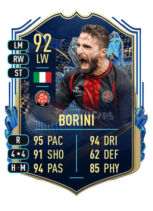 Borini - 92 - Team of the Season