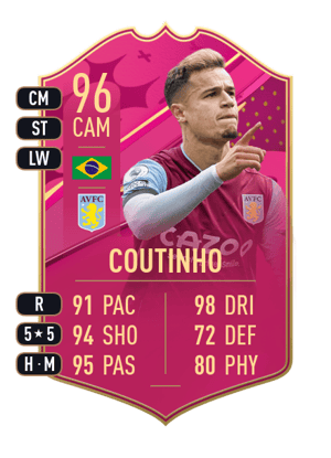 Coutinho - 96 - FUTTIES