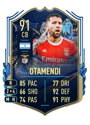 Otamendi - 91 - Team of the Season