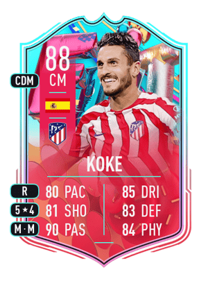 Koke - 88 - FUT Birthday