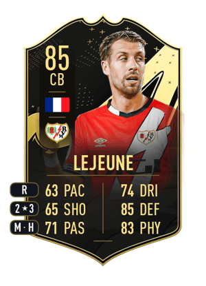 Lejeune - 85 - Team of the Week