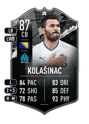 Kolašinac - 87 - SHOWDOWN