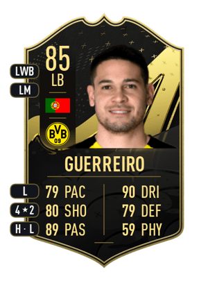 Guerreiro - 85 - Team of the Week