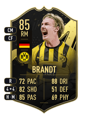 Brandt - 85 - Team of the Week