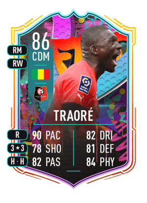 Traoré - 86 - Out of Position
