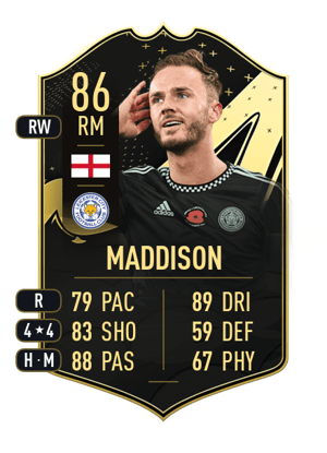 Maddison - 86 - Team of the Week