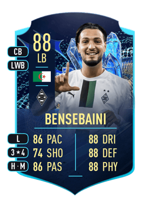 Bensebaini - 88 - TEAM OF THE SEASON MOMENTS