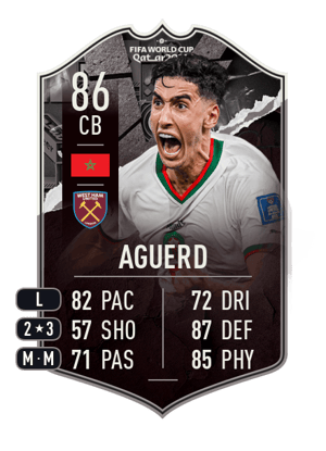 Aguerd - 86 - World Cup Showdown