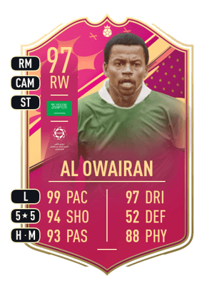 Al Owairan - 97 - FUTTIES Heroes