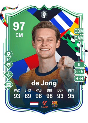 de Jong - 97 - UEFA EURO Path to Glory