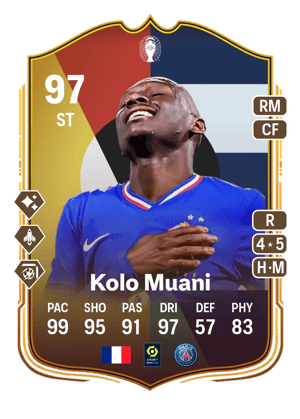 Kolo Muani - 97 - UEFA EURO Make Your Mark Plus