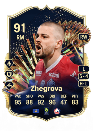 Zhegrova - 91 - Team of the Season