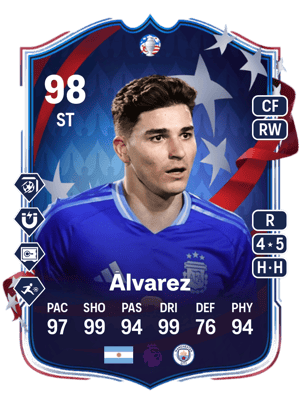 Álvarez - 98 - Copa América Path to Glory