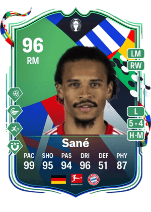 Sané - 96 - UEFA EURO Path to Glory