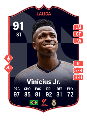 Vinícius Jr. - 91 - POTM LALIGA EA SPORTS