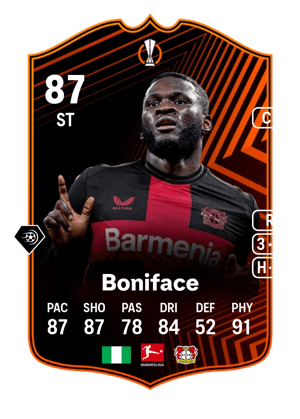 Boniface - 87 - UEL Team of the Group Stage