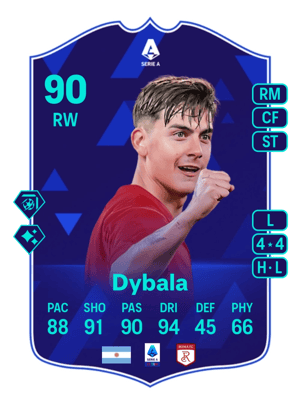Dybala - 90 - POTM SERIE A