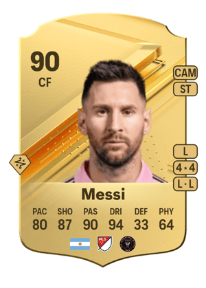 Messi - 90 - Rare
