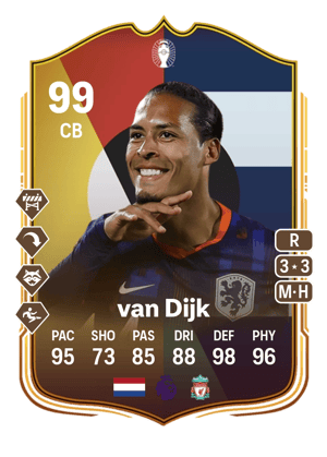 van Dijk - 99 - UEFA EURO Make Your Mark Plus
