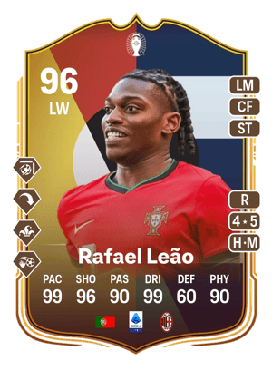 Rafael Leão - 96 - UEFA EURO Make Your Mark Plus