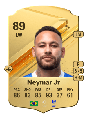 Neymar Jr - 89 - Rare