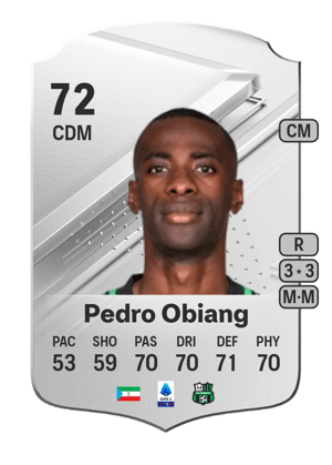 Pedro Obiang - 72 - Rare